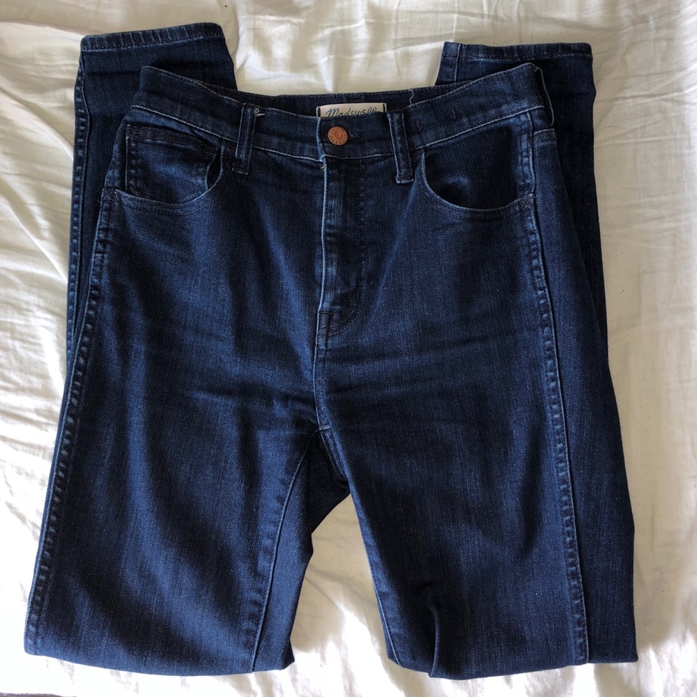 Madewell 10” high riser skinny